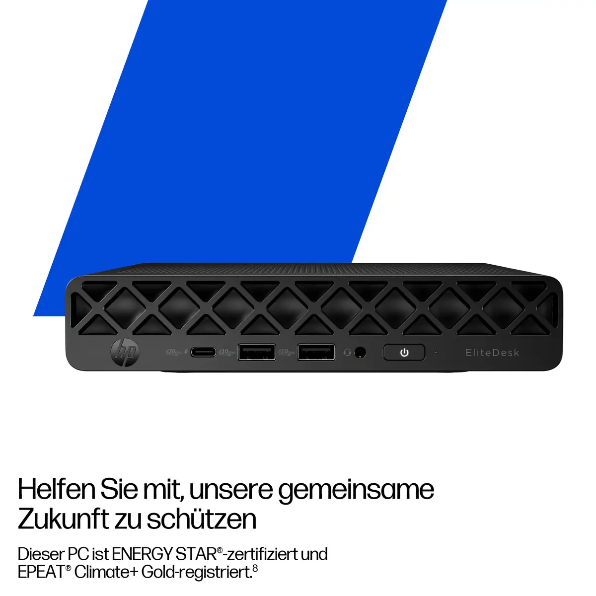 EliteDesk 8 Mini G1i Desktop AI PC, 512 GB, SSD, Windows 11 Pro