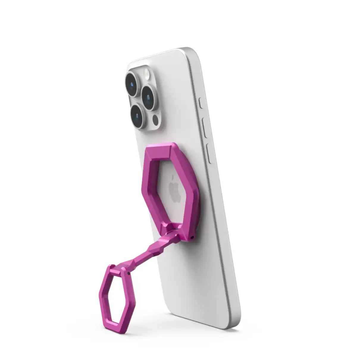 UAG Magnetic Halterung/Haltering mit Standfunktion für UAG Cases mit eingebautem Magnet pink.