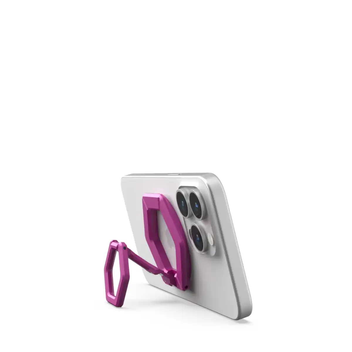 UAG Magnetic Halterung/Haltering mit Standfunktion für UAG Cases mit eingebautem Magnet pink.