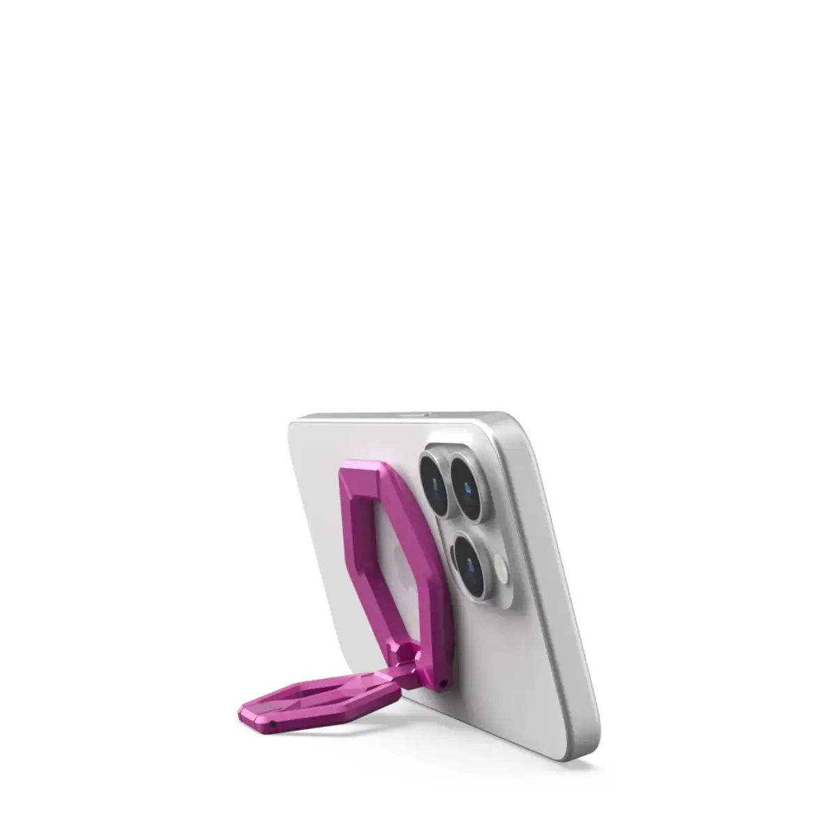 UAG Magnetic Halterung/Haltering mit Standfunktion für UAG Cases mit eingebautem Magnet pink.