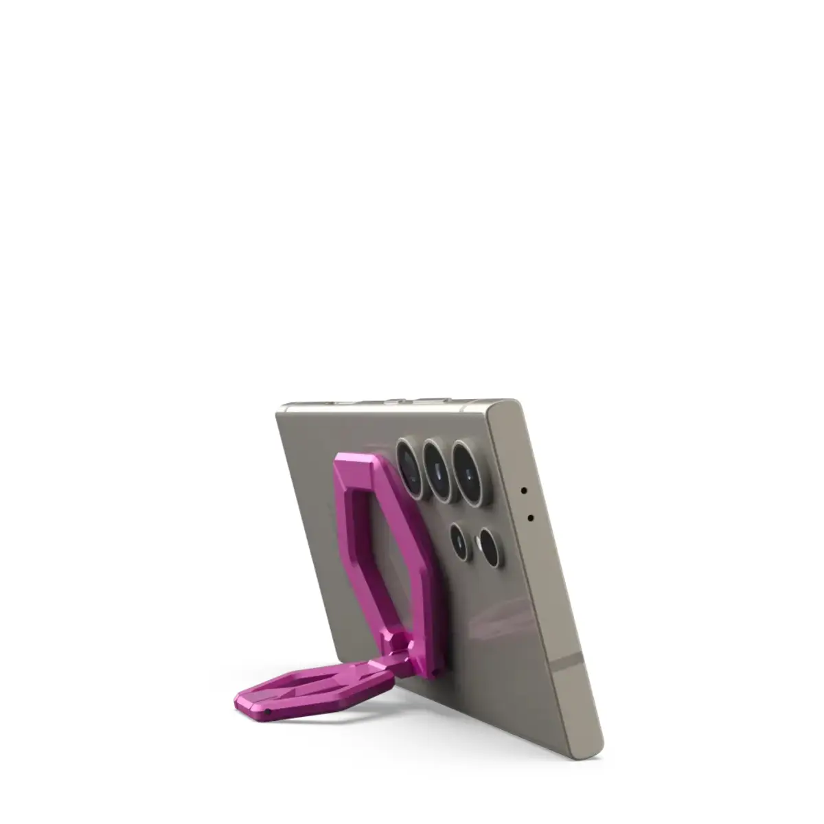 UAG Magnetic Halterung/Haltering mit Standfunktion für UAG Cases mit eingebautem Magnet pink.