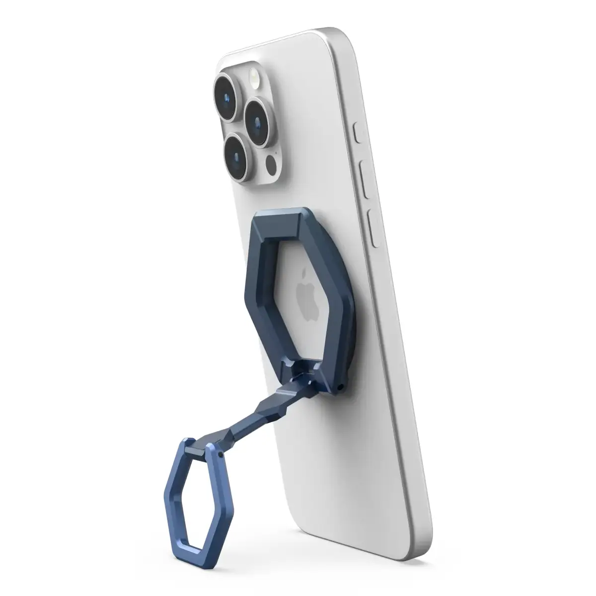 UAG Magnetic Halterung/Haltering mit Standfunktion für UAG Cases mit eingebautem Magnet mallard/hellblau