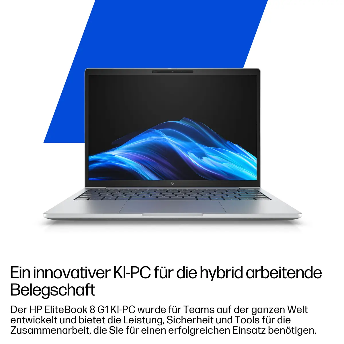 EliteBook 8 G1i 14 inch Notebook AI PC, 14", Windows 11 Pro, Intel Core™ Ultra 5, 16GB RAM, 512GB SSD, WUXGA