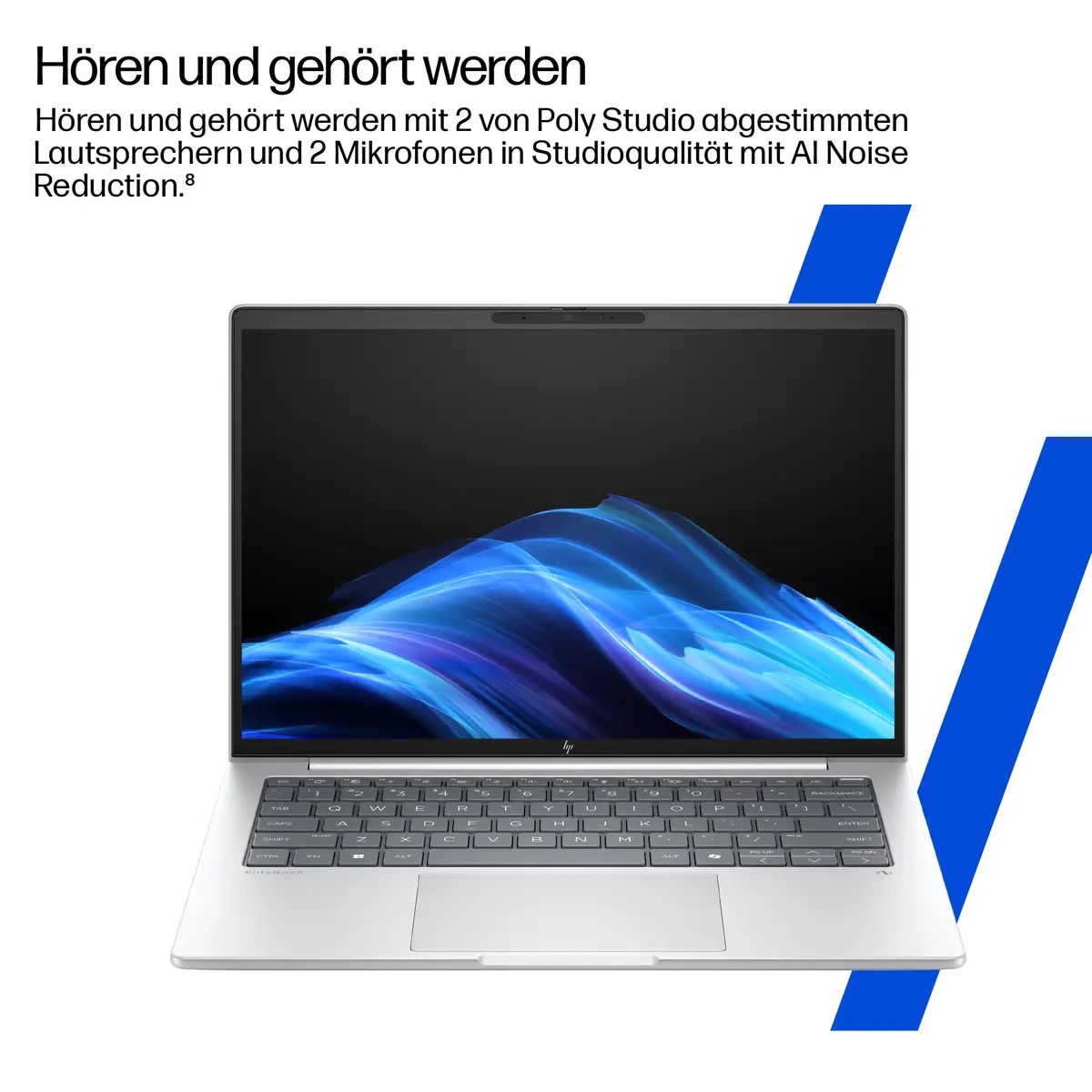 EliteBook 8 G1a 14 inch Notebook Next Gen AI PC, 14", Windows 11 Pro, AMD Ryzen™ AI 5, 32GB RAM, 512GB SSD, 2.5K