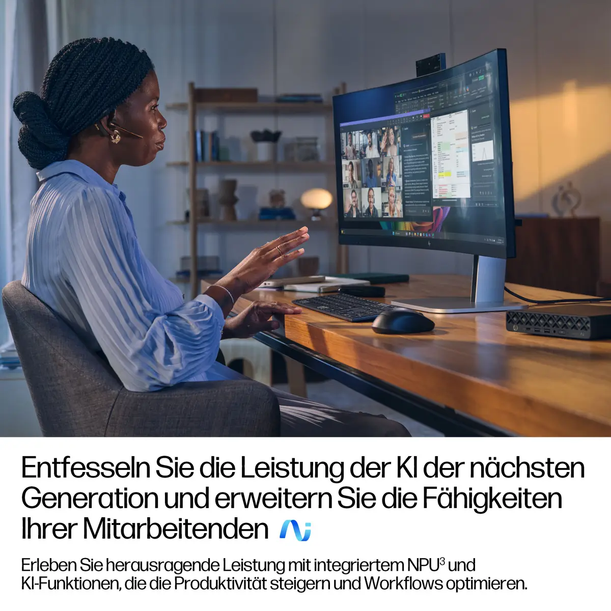 EliteDesk 8 Mini G1a Desktop Next Gen AI PC, Windows 11 Pro
