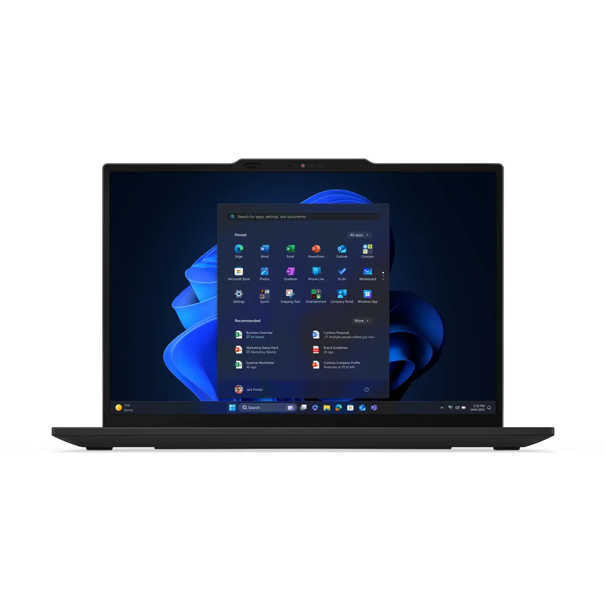 Lenovo ThinkPad X13 Gen 6 21RK 180°-Scharnierdesign Intel Core Ultra 7 255U Win 11 Pro Intel Graphics 32 GB RAM 1 TB SSD TCG Opal Encryption 2, NVMe, Performance 33.8 cm (13.3") IPS 1920 x 1200 NFC Wi-Fi 7 Blue