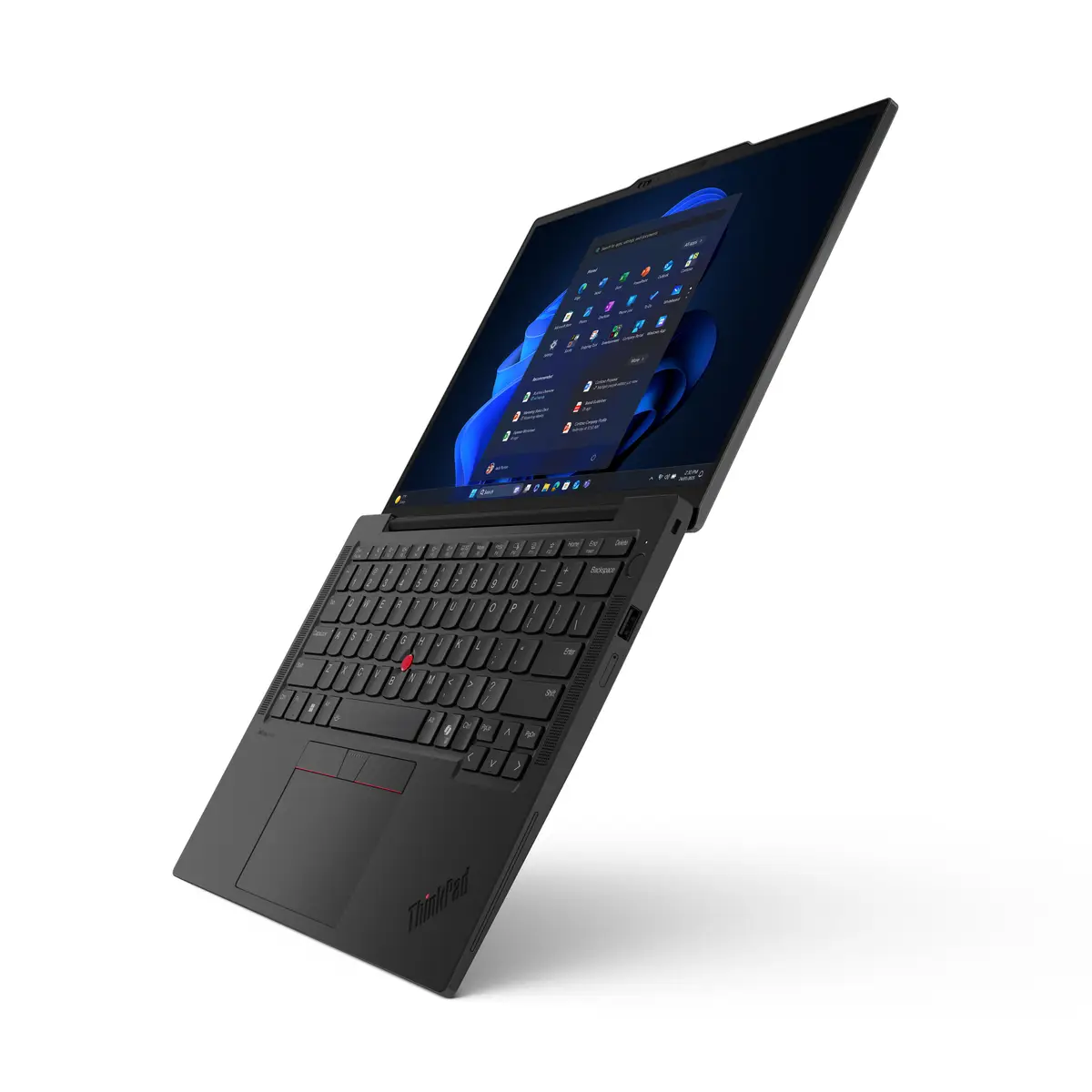 Lenovo ThinkPad X13 Gen 6 21RK 180°-Scharnierdesign Intel Core Ultra 7 255U Win 11 Pro Intel Graphics 32 GB RAM 1 TB SSD TCG Opal Encryption 2, NVMe, Performance 33.8 cm (13.3") IPS 1920 x 1200 NFC Wi-Fi 7 Blue
