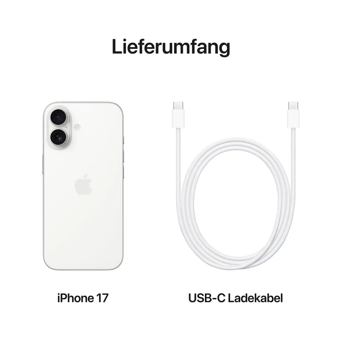 Apple iPhone 17 512GB Weiß