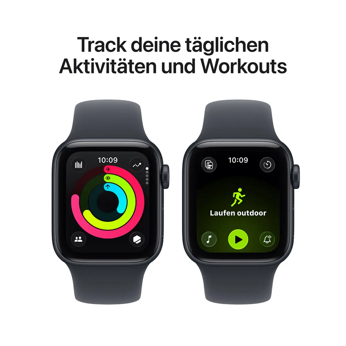 Apple Watch SE 3 GPS + Cellular 44mm Midnight Aluminium Case with Midnight Sport Band M/L