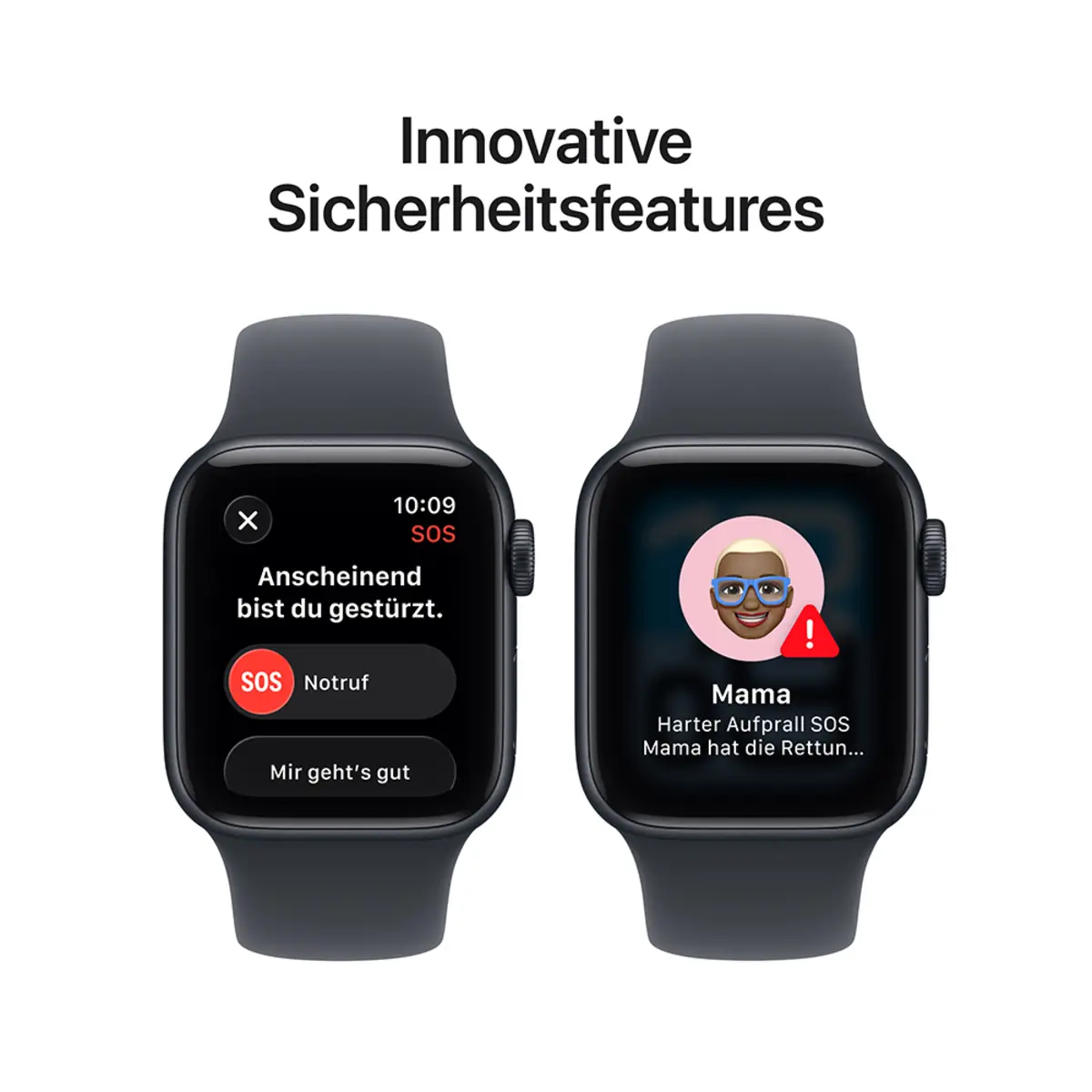 Apple Watch SE 3 GPS + Cellular 44mm Midnight Aluminium Case with Midnight Sport Band M/L