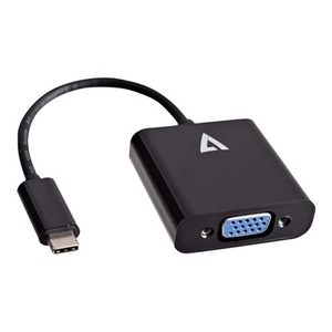 USB-C to VGA adaptor black