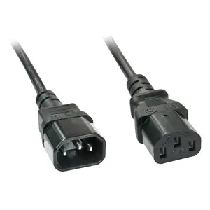 IEC-Netzverlängerung, 2m IEC C14 - IEC C13 IEC-Netzverlängerung, 2m IEC C14 - IEC C13