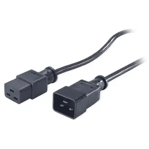 Stromkabel 16A 100-230V C19/C20 Stecker/Buchse 0,61m Stromkabel 16A 100-230V C19/C20 Stecker/Buchse 0,61m