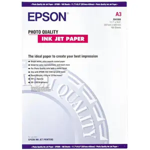 Foto-Inkjetpapier A3 100Blatt 1.440dpi f. Stylus Pro XL/XL+/1500 u. a. Foto-Inkjetpapier A3 100Blatt 1.440dpi f. Stylus Pro XL/XL+/1500 u. a.