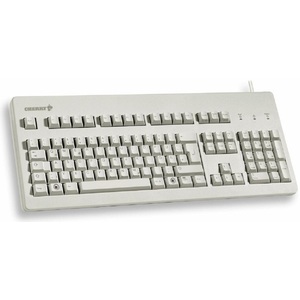 keyboard G80-3000 PS/2/USB grey keyboard-Layout german