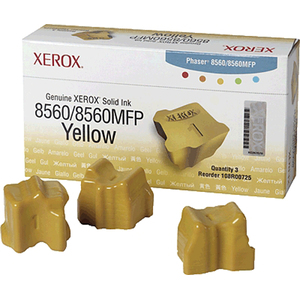 Solid Ink Stix für Phaser 8560/8560MFP 3er Pack gelb