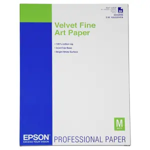 Velvet Fine Art Paper Din A2 25 Sheet 260g/qm Velvet Fine Art Paper Din A2 25 Sheet 260g/qm