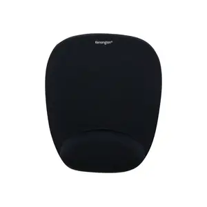 Schaumstoff-Mauspad mit Handgelenkauflage Schwarz Schaumstoff-Mauspad mit Handgelenkauflage Schwarz