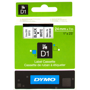 D1 band 24mmx7m black to white