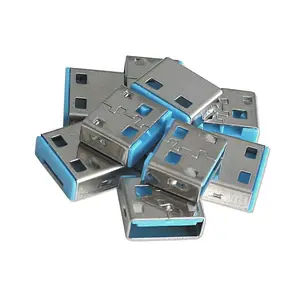 USB Port Schloss ohne Schlüssel Blau 10er Pack USB Port Schloss ohne Schlüssel Blau 10er Pack