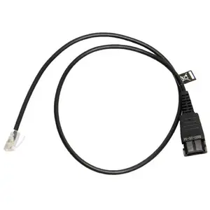 cableunterteil with QD to RJ11 Westernplug Regel occupancy glatt 0,5m cableunterteil with QD to RJ11 Westernplug Regel occupancy glatt 0,5m