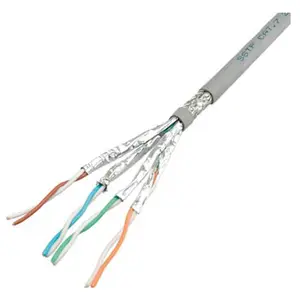 Patch cable RJ-45 S/FTP Cat7 grey 100m Patch cable RJ-45 S/FTP Cat7 grey 100m