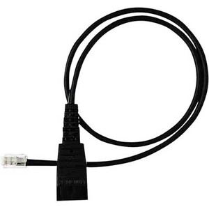 cable with QD to RJ10 Plug Callmaster V VI 0,5m