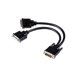 Dual Adapter DVI Kabel LFH 60pol. Stecker/2xDVI 29 PIN Stecker 30cm Dual Adapter DVI Kabel LFH 60pol. Stecker/2xDVI 29 PIN Stecker 30cm