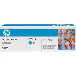 Toner CC531A ca. 2800 pages cyan Toner CC531A ca. 2800 pages cyan
