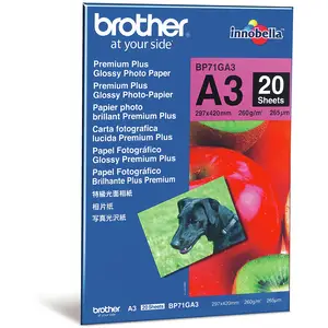 BP-71GA3 Fotopapier A3 20 Blatt 190g/qm für MFC-6490CW BP-71GA3 Fotopapier A3 20 Blatt 190g/qm für MFC-6490CW
