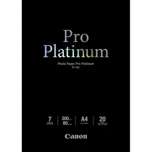 PT-101 Pro Platinum Fotopapier A4 300g 20 Blatt PT-101 Pro Platinum Fotopapier A4 300g 20 Blatt