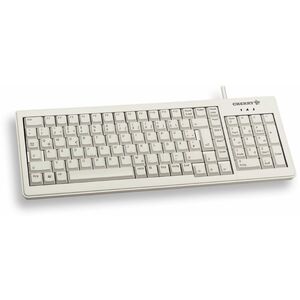 Tastatur G84-5200 USB grau Tastatur-Layout Deutsch