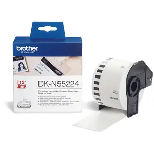 Endlosetikettenrolle DKN55224 54mm x30,5m weiß Endlosetikettenrolle DKN55224 54mm x30,5m weiß