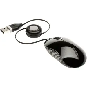 Maus 3-Tasten kabelgebunden USB 1000 dpi Schwarz/Grau Maus 3-Tasten kabelgebunden USB 1000 dpi Schwarz/Grau