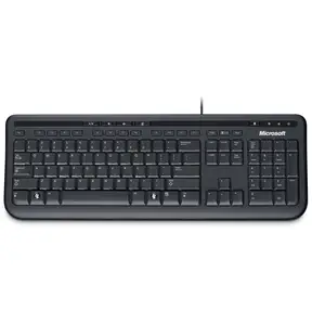 Tastatur Wired Keyboard 600 USB schwarz Tastatur-Layout Englisch Tastatur Wired Keyboard 600 USB schwarz Tastatur-Layout Englisch