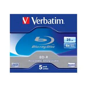 BD-R 25GB 6fach 5er Pack Jewelcase BD-R 25GB 6fach 5er Pack Jewelcase