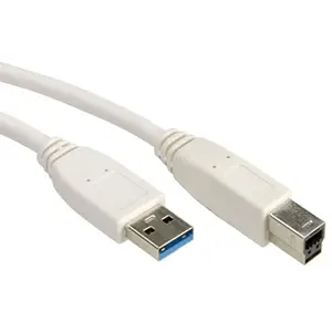 USB3.0 Kabel Stecker A/Stecker B weiß 1,8m USB3.0 Kabel Stecker A/Stecker B weiß 1,8m