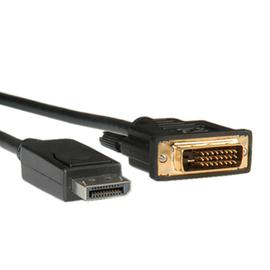 cable DisplayPort/DVI-D (Dual Link) plug/plug black 5m