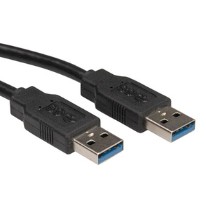 USB2.0 Anschlusskabel Typ A Stecker/Typ A Stecker schwarz 4,5m