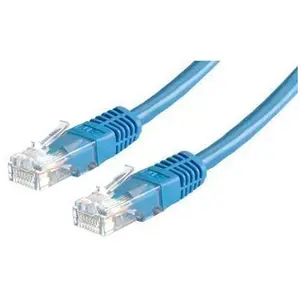 Patchkabel RJ-45 S/FTP Cat6 Blau 0,5m Patchkabel RJ-45 S/FTP Cat6 Blau 0,5m