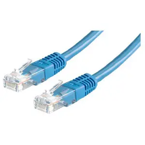 Patchkabel RJ-45 U/UTP Cat6 Blau 2m Patchkabel RJ-45 U/UTP Cat6 Blau 2m