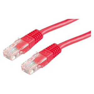 Patchkabel RJ-45 U/UTP Cat6 Rot 2m