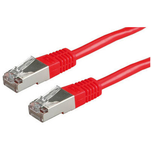 Patchkabel RJ-45 U/UTP Cat6 Schwarz 1m