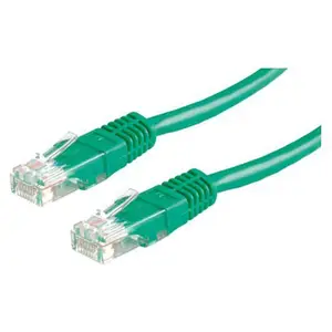 Patch cable RJ-45 U/UTP Cat6 green 1m Patch cable RJ-45 U/UTP Cat6 green 1m