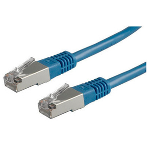 Patch cable RJ-45 S/FTP Cat6 blue 10m