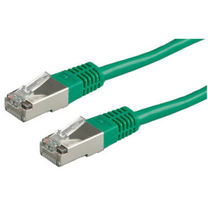 Patch cable RJ-45 S/FTP Cat6 green 2m