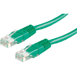 Patchkabel RJ-45 U/UTP Cat5e Grün 3m