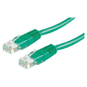 Patchkabel RJ-45 U/UTP Cat5e Grün 2m