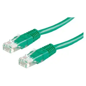 Patchkabel RJ-45 U/UTP Cat5e Grün 2m Patchkabel RJ-45 U/UTP Cat5e Grün 2m