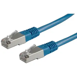 Patchkabel RJ-45 U/FTP Cat5e Blau 0,5m Patchkabel RJ-45 U/FTP Cat5e Blau 0,5m